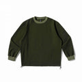 Unisex Structured Oversize Sweatshirt with Drawstring Hem and Raglan Sleeves Fashion Glam