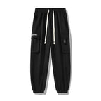 Men's Urban Utility Jogger with Oversized Cargo Pockets, Drawstring and Elastic Ankles Fashion Glam