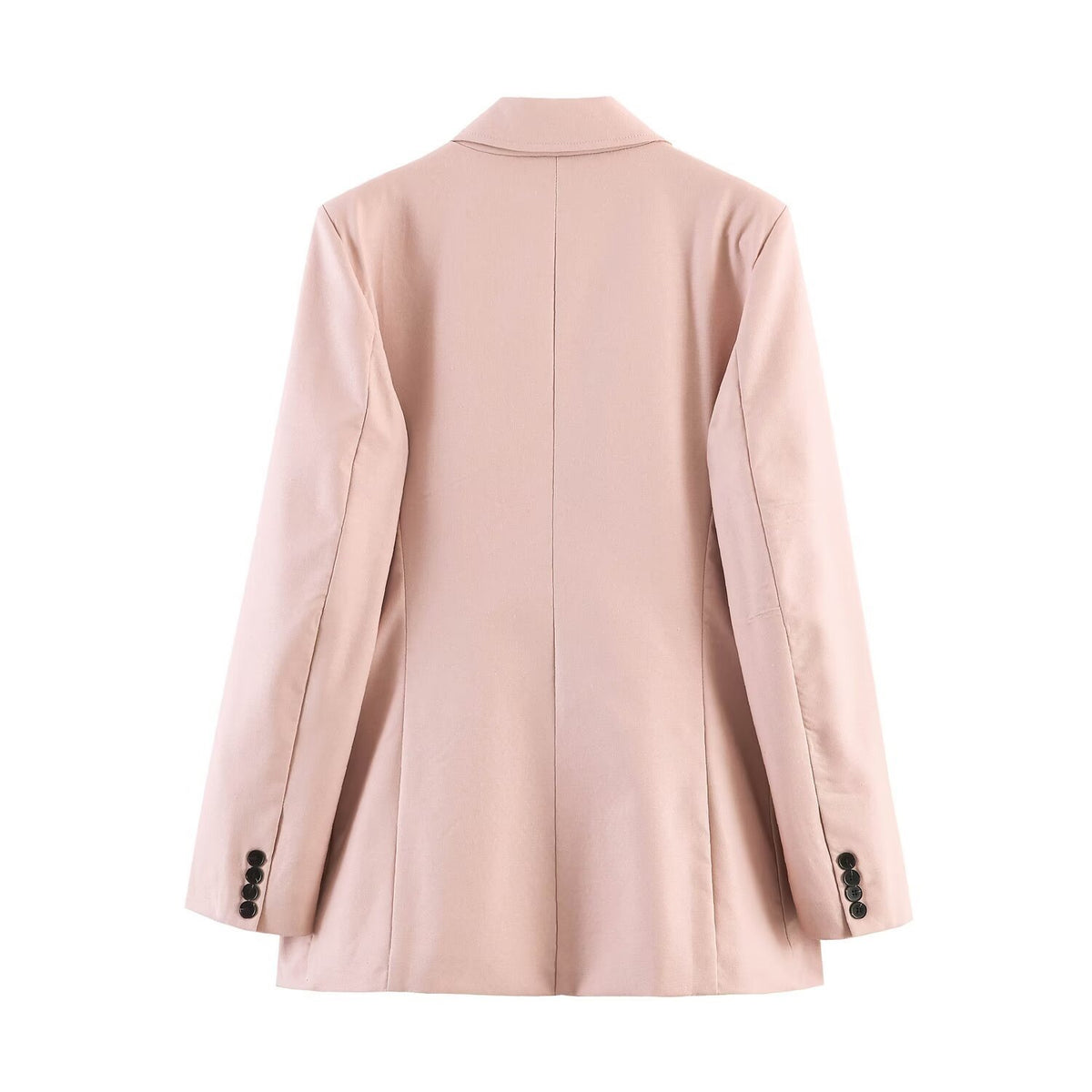 Women Wide High-Waist Suit Pants with Crease and Side Pockets Fashion Glam