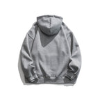 Unisex Oversize Hoodie with minimal logo print, fleece inner lining and kangaroo pocket Fashion Glam