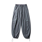 Unisex locker cut tech jogging pants with elastic waistband, distinctive flatlock seams and drawstring Fashion Glam