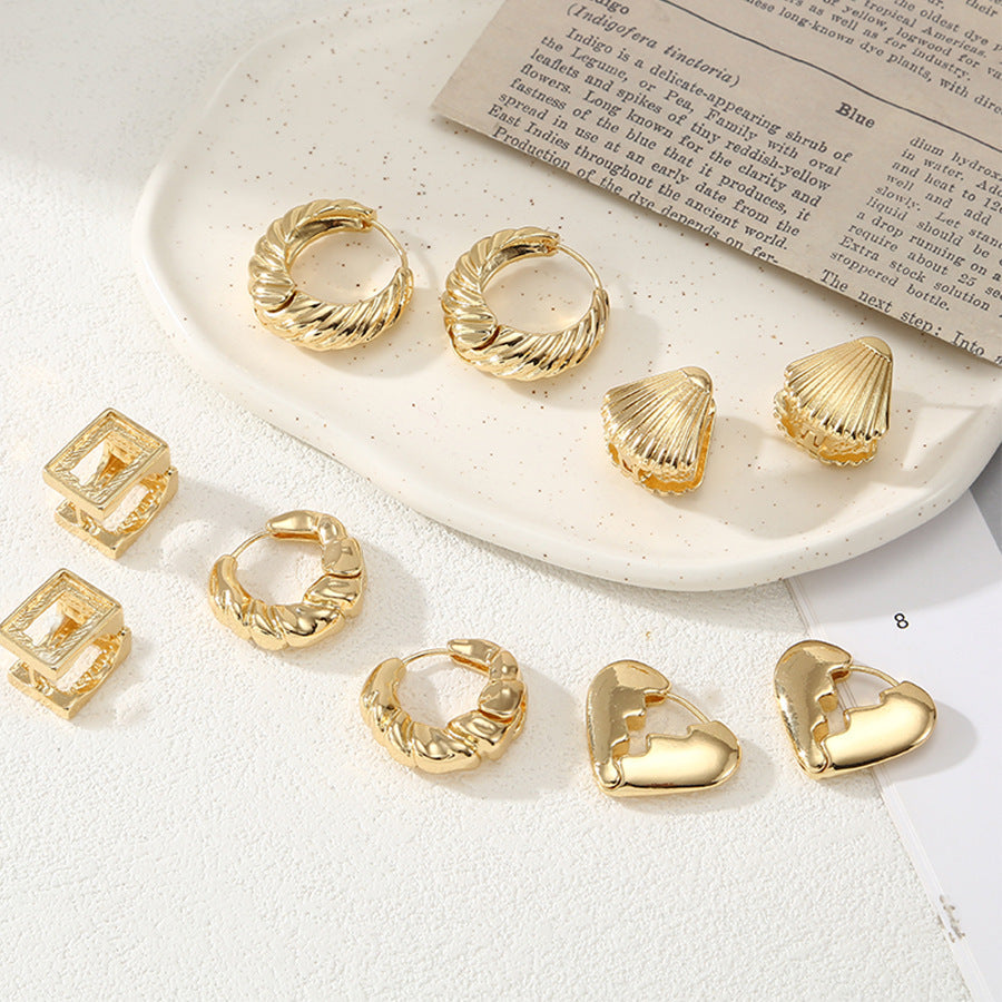 Women's Hair Jewelry with Exquisite Shell Design Fashion Glam