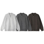 Unisex locker-cut fine-knit zip jacket with two-way zipper and ribbed cuffs Fashion Glam
