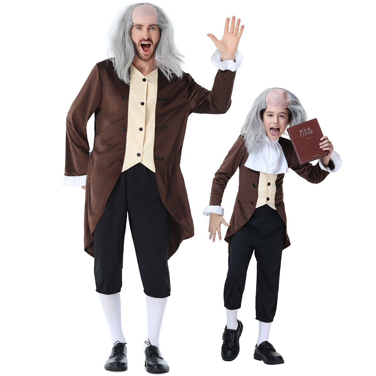 Men's historical costume with elegant tailcoat and baggy trousers Fashion Glam