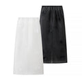 Ladies Transparent Organza Underskirt with Elastic Waistband and 3D Flower Applique Fashion Glam