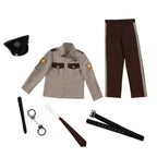 Boys Police Costume with Accessories Fashion Glam