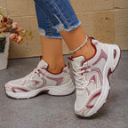 Women’s sporty sneakers with breathable mesh design and cushioned sole Fashion Glam