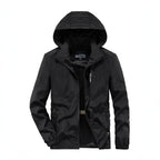 Men's Ultralight Breathable Hooded Jacket with Perforated Mesh Lining and Zipper Pockets Fashion Glam