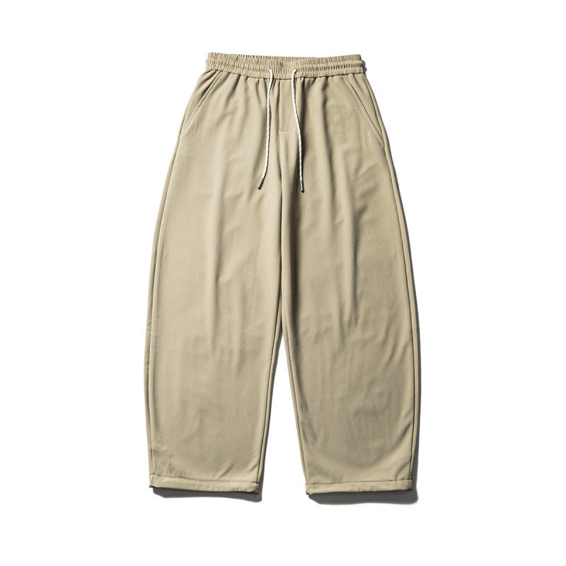 Men's Casual Jogging Pants with Elastic Waistband and Drawstring Fashion Glam