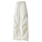 Men's Baggy Cargo Pants with Elastic Waistband, Multifunctional Pockets, and Adjustable Hem Fashion Glam
