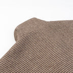 Women Structured Knitted Bomber Jacket with High Stand-Up Collar and Ribbed Hem Fashion Glam