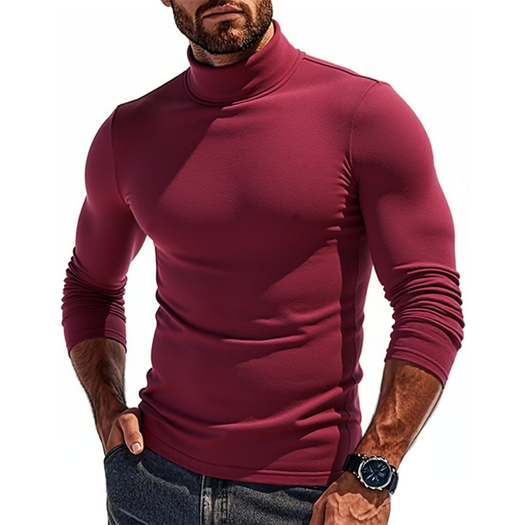 Men's turtleneck sweater in modern design Fashion Glam