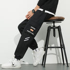 Men's Urban Camouflage Jogger with Utility Pockets and Elastic Ankle Hem Fashion Glam
