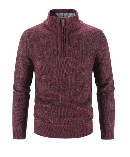 HUGO - CASUAL QUARTER ZIP SWEATER