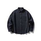 Unisex Oversize-Casual Check Shirt made of soft flannel with patch chest pocket Fashion Glam