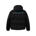 Unisex Kastige padded hoodie jacket with thermal insulation, water-repellent zippers, and drawstring Fashion Glam