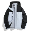 Men's two-in-one softshell hybrid jacket with removable fleece inner jacket and water-repellent membrane Fashion Glam