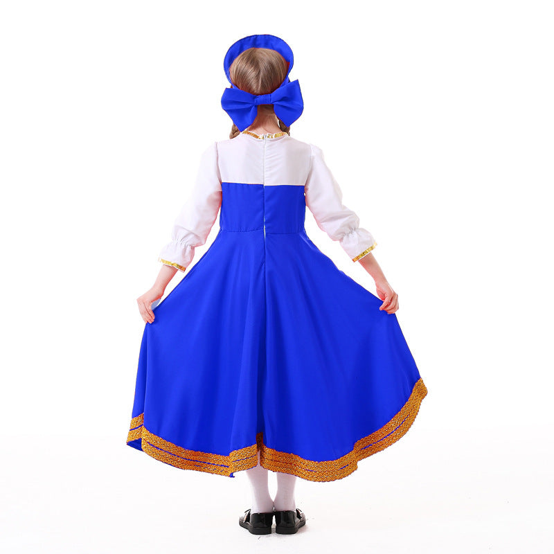 Girl Traditional Party Dress Fashion Glam
