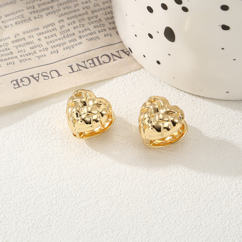 Women's ear clips in elegant shell design Fashion Glam