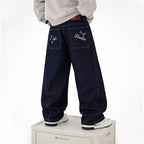 Boys casual wide-cut denim pants Fashion Glam