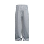 Women's Loose High-Waist Relaxed Sweat Pants with Drawstring and Decorative Seam Lines Fashion Glam