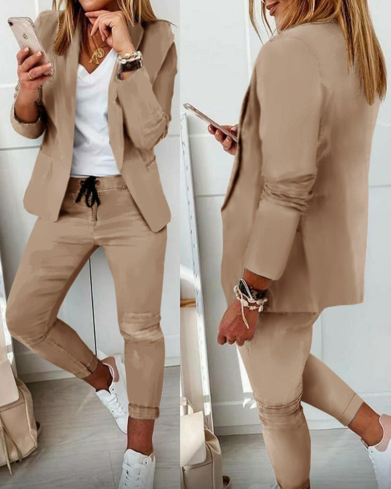HARPER – RELAXED CHIC BLAZER SET