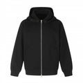 Unisex Boxy Hoodie Jacket in Minimal Style with Two-Way Metal Zipper and Concealed Side Seam Pockets Fashion Glam