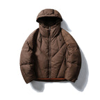 Unisex Lightweight Quilted Puffer Jacket with High Hood and Thermal Insulation Fashion Glam