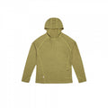 Unisex Textured Hoodie in Boxy Cut made of Waffle Knit with Raglan Sleeves and Patch Pocket Fashion Glam