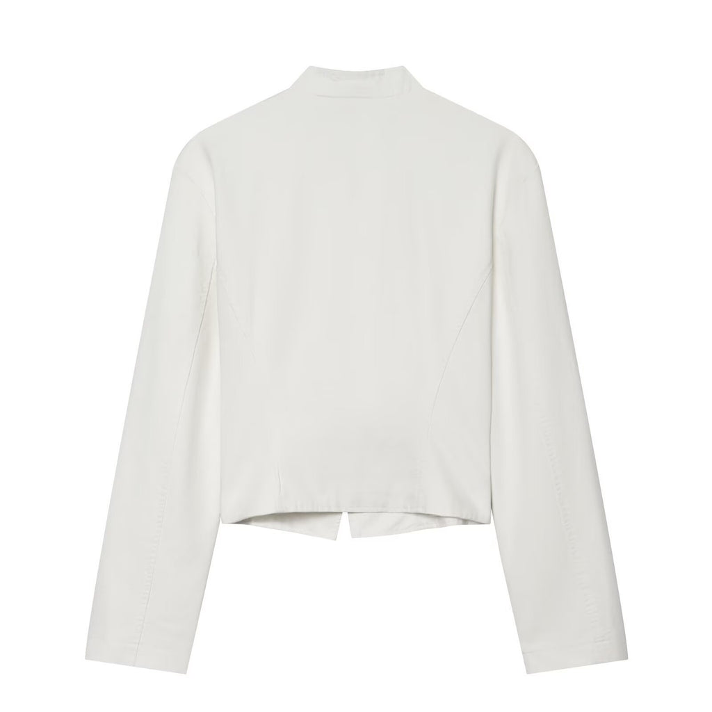 Ladies short blazer in hussar style with cord loops and brass buttons Fashion Glam