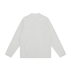 Unisex Waffle Knit Half-Zip Pullover with Raglan Sleeves Fashion Glam