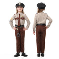 Men's police costume with decorative uniform and accessories Fashion Glam