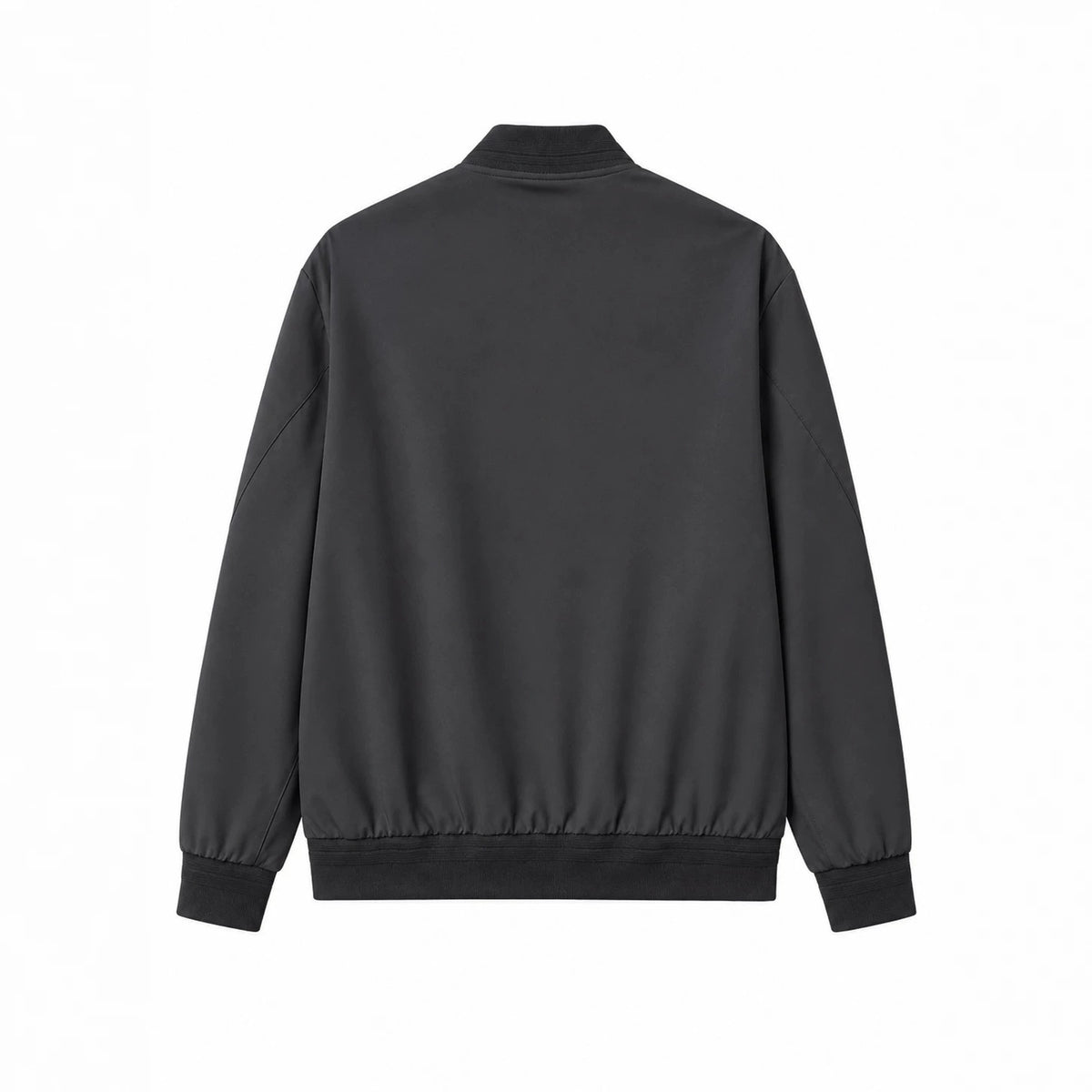 Men's Urban lightweight bomber with full-length zipper and ribbed cuffs Fashion Glam