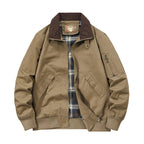 Men's Cord Collar Field Jacket Fashion Glam