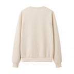 Women's sweatshirt with oversized bow appliqué and round neck Fashion Glam