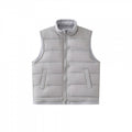 Unisex Lightweight padded thermal vest with stand-up collar and zipper Fashion Glam