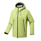 Men's water- and windproof softshell outdoor jacket with adjustable hood Fashion Glam