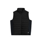 Men's lightweight padded functional vest with stand-up collar and stretch side inserts Fashion Glam
