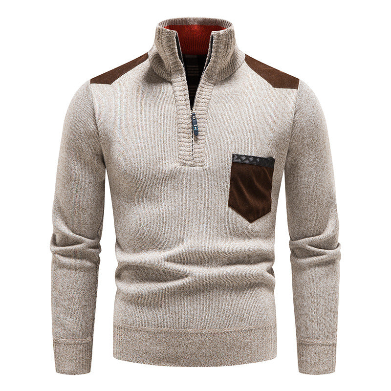 THÉO - QUARTER ZIP JUMPER