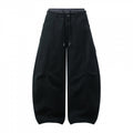 Unisex Wide Balloon Pants with Elastic Waistband, Drawstring, and Distinctive Seam Panels Fashion Glam