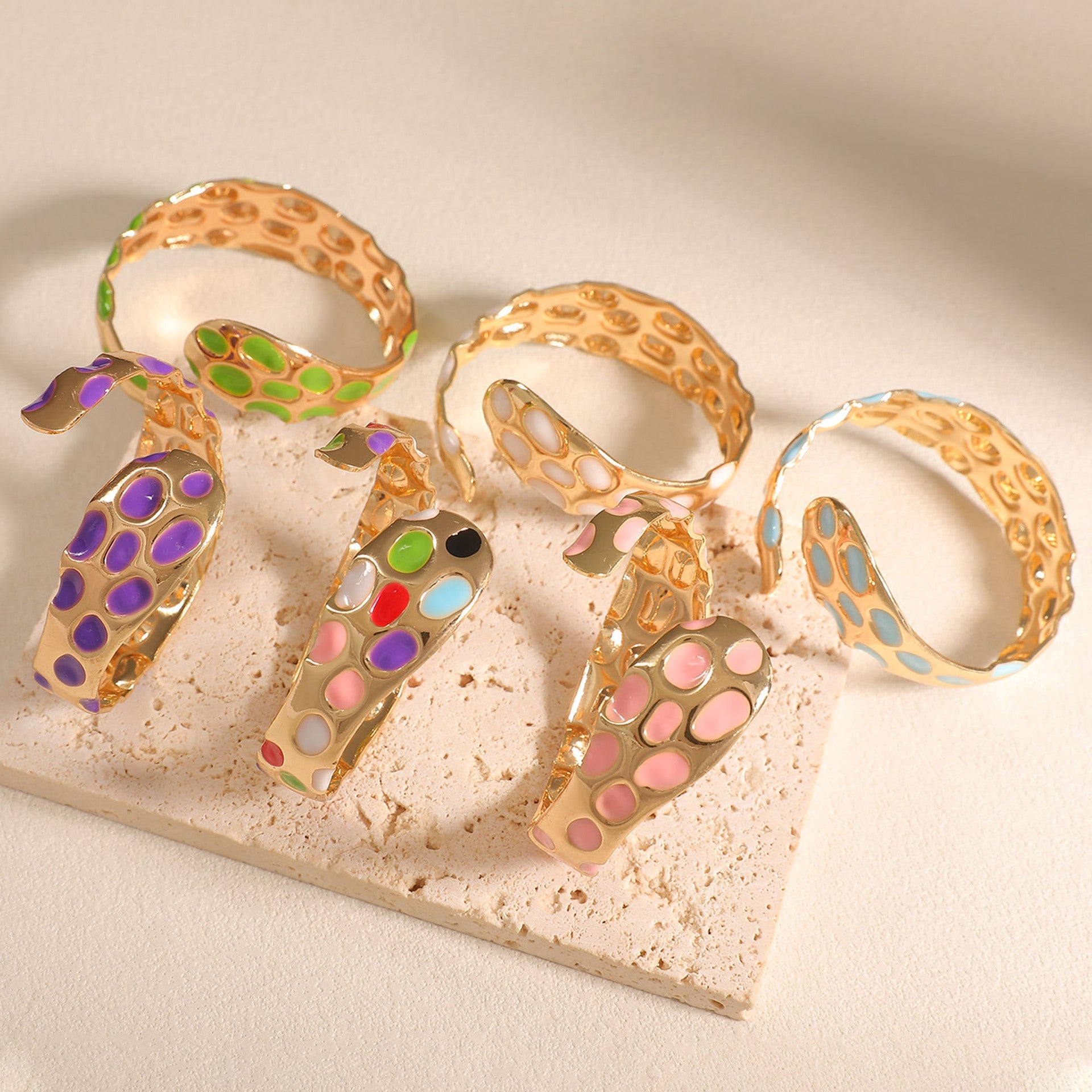 Ladies Open Bangle in Elegant Snake Design Fashion Glam