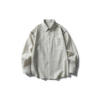 Unisex Oversized Shirt Jacket in Checkered Design with Chest Pocket Fashion Glam
