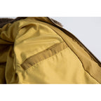 Women's cropped padded bomber jacket with teddy collar and flap pockets Fashion Glam