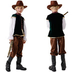 Boys Wild West Costume with Hat and Pistol Fashion Glam