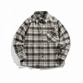 Unisex Karo-Flannel-Overshirt with boxy cut and patch chest pocket Fashion Glam