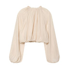 Women Maxi Skirt with High Waist, Side Decorative Cord and Wide Pleated Fall Fashion Glam