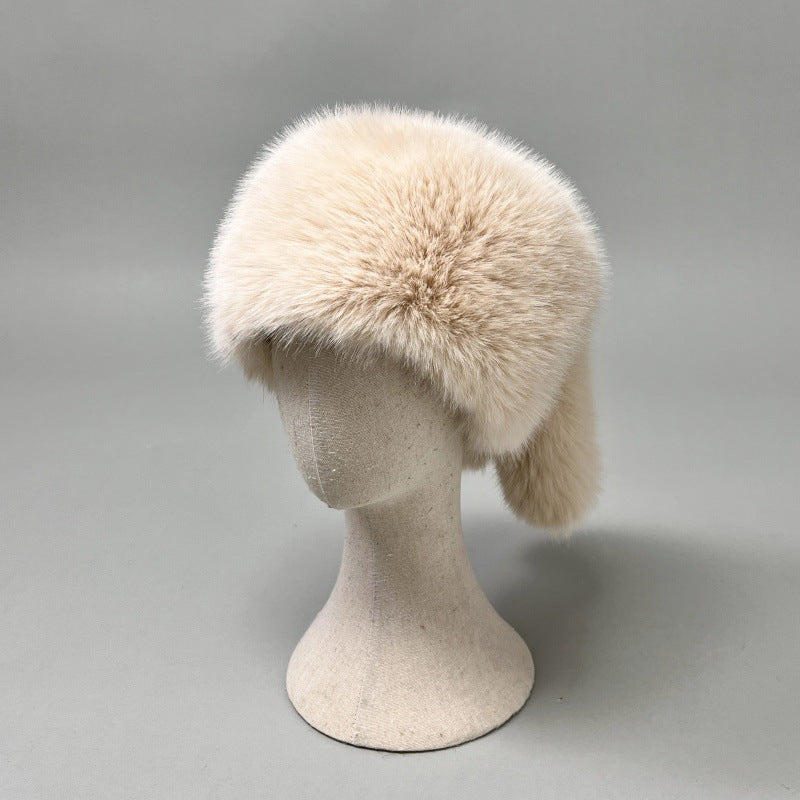 Ladies Luxurious Faux Fur Ushanka with Ear Flaps and Soft Lining Fashion Glam