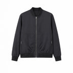 Men's Urban lightweight bomber with full-length zipper and ribbed cuffs Fashion Glam