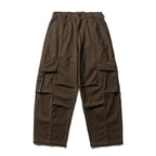 Men's Wide Utility Cargo Pants in Baggy Cut with Multiple Pockets and Reinforced Knee Areas Fashion Glam