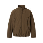 Unisex Lightweight technical blouson with stand-up collar, full-length zipper and drawstring hem Fashion Glam